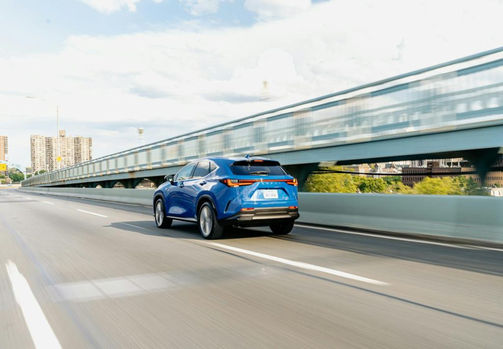 Blaue Lexus-Familie